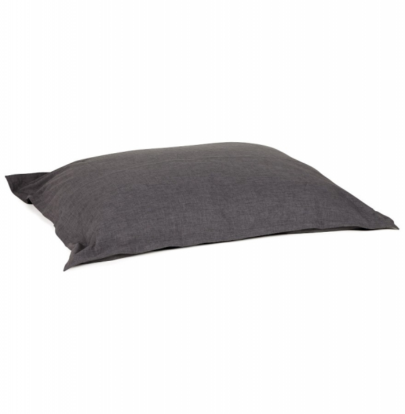 Beanbag (puf) de design gri inchis ZAK 175x135 cm material textil, LS00680DG - Kokoon [4]