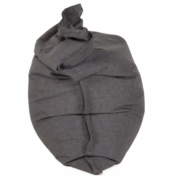 Beanbag (puf) de design gri inchis ZAK 175x135 cm material textil, LS00680DG - Kokoon [3]