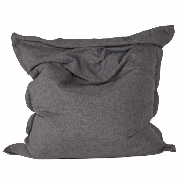 Beanbag (puf) de design gri inchis ZAK 175x135 cm material textil, LS00680DG - Kokoon [2]
