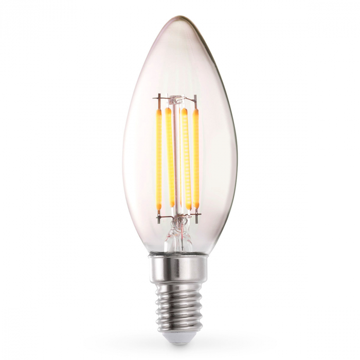   Bec LED Candelă C35 4W E14 set de 4 117292 EICHHOLTZ [1]