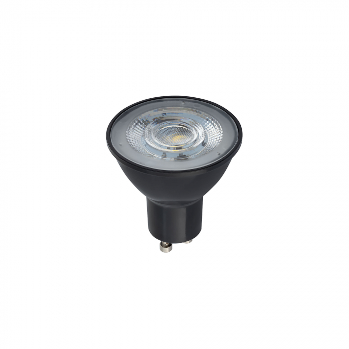 Bec REFLECTOR LED, GU10, R50, 7W, 4000K, ANGLE 50, BLACK DIMMABLE 10997 Nowodvorski [1]