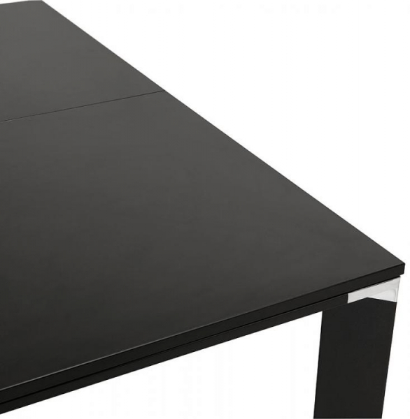 Birou bench negru Raven140x140 cm, OT00520BL - Kokoon [3]