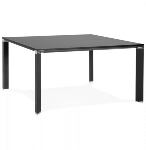 Birou bench negru Raven140x140 cm, OT00520BL - Kokoon [5]