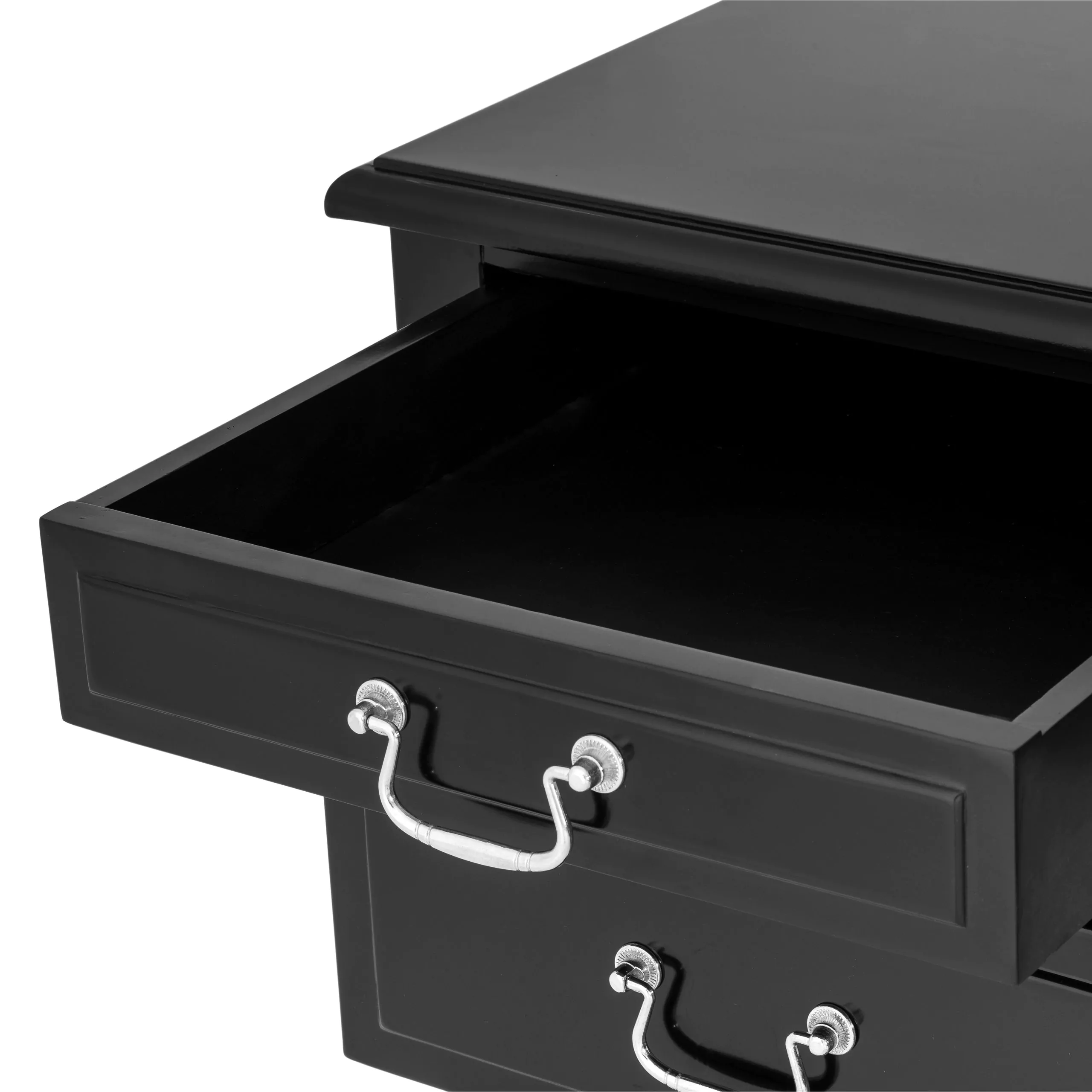 Birou British negru 170x80 cm, lemn de mesteacan | Eichholtz - 110078 [5]