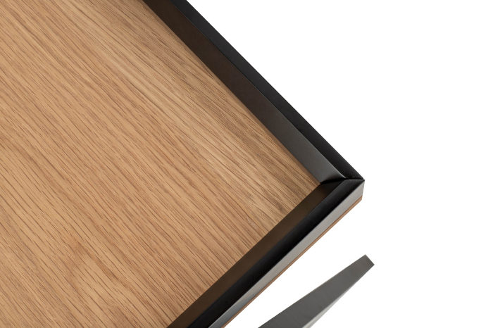 Birou Compas 123x53x80 cm, Negru - King Home [5]
