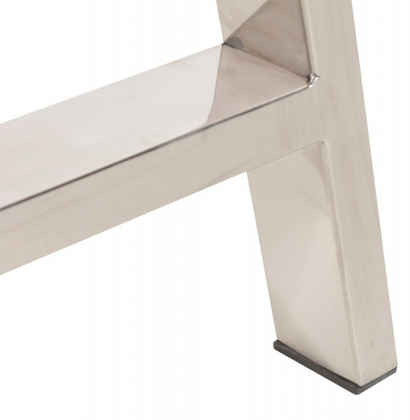 Birou extavagant Vinity 150x70 cm sticla securizata transparenta, picioare otel inoxidabil, OT00130CL - Kokoon [6]