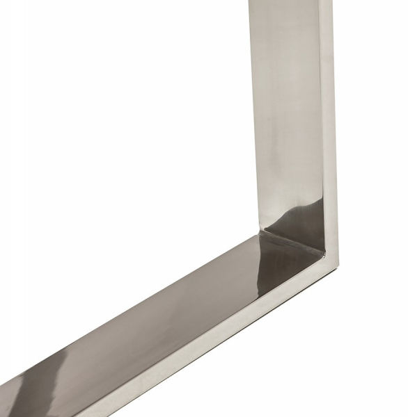 Birou premium Vitro 160x80 cm sticla transparenta securizata, picioare otel, OT00250CL - Kokoon [7]