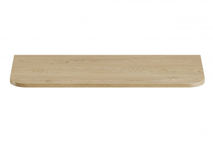 Blat baie 100 cm Ovalia Cremona Stejar Cremona COMAD [2]