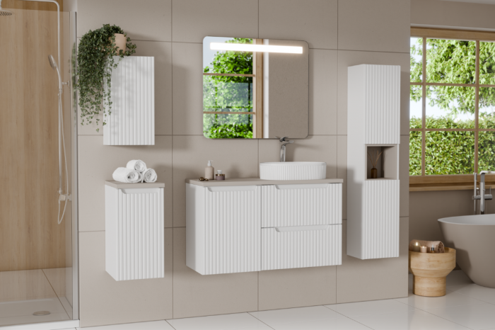 Blat baie 40 cm Nova White 89-40 COMAD [2]