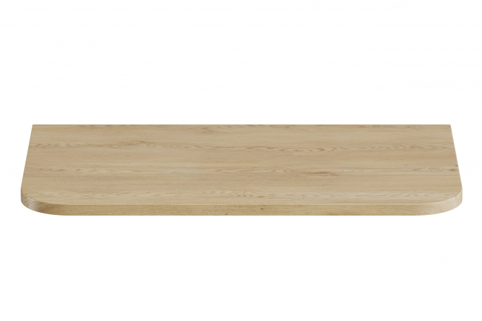 Blat baie 80 cm, Stejar Cremona, Ovalia Cremona, COMAD [2]