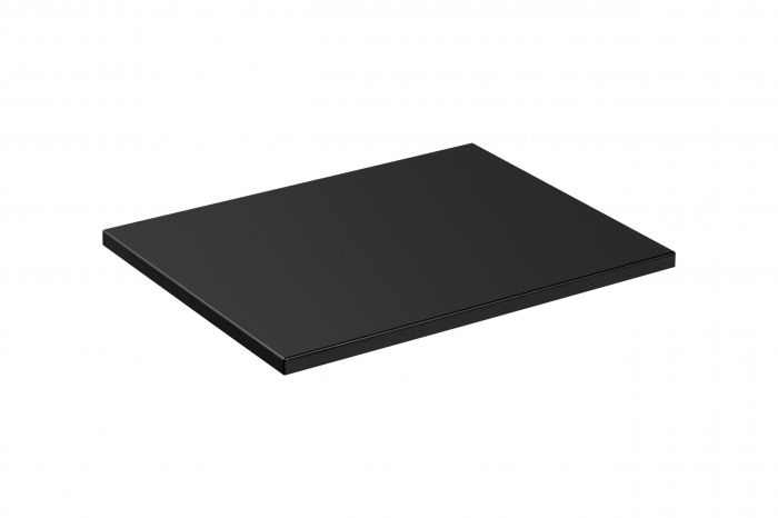 Blat baie diferite dimensiuni, MDF culoare negru, gama Adel Black, pentru masti de baie cu lavoar aplicat COMAD [2]