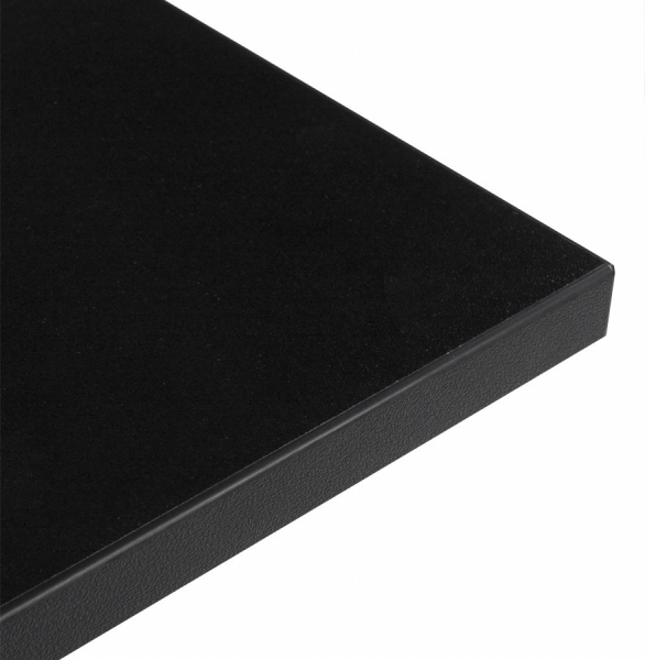 Blat masa 60x60cm (1,8 cm) - lemn melaminat - negru [2]