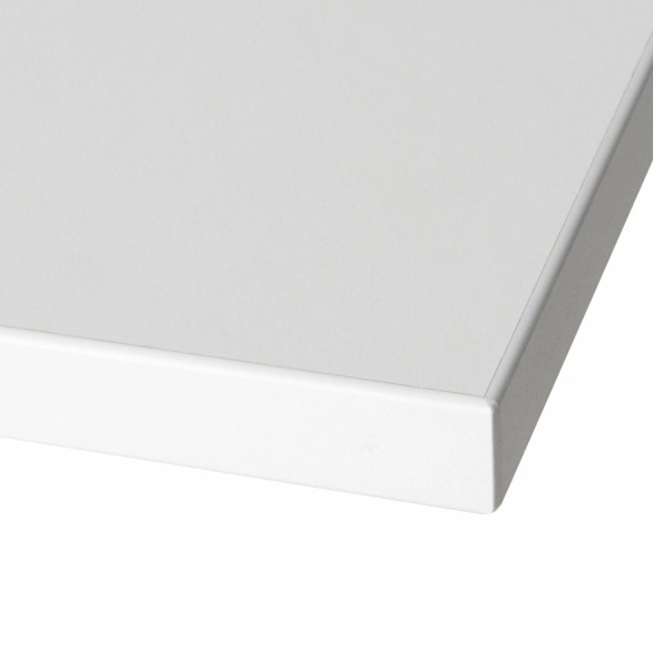 Blat masa 80x80cm (1,8cm) - lemn laminat - alb [3]