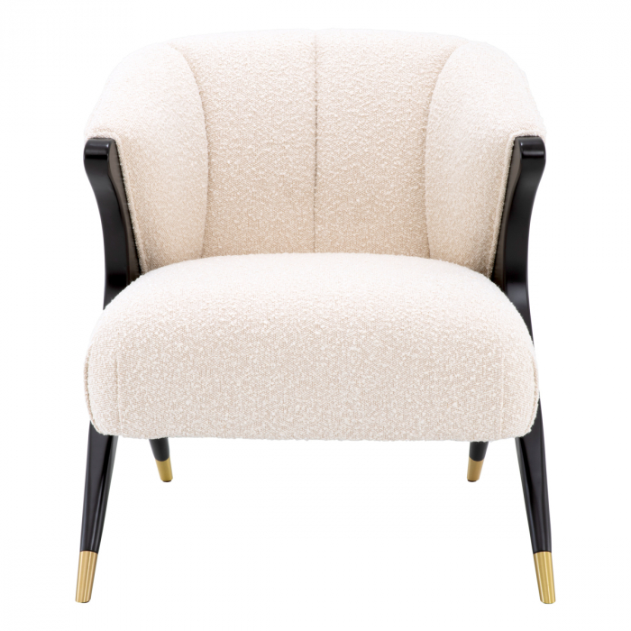   Scaun Pavone bouclé crem 116565 EICHHOLTZ [2]
