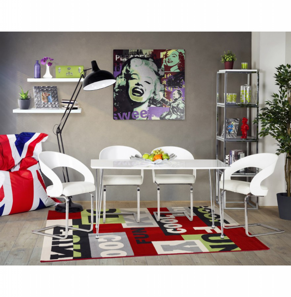 Bol de design Argintiu BIDANG / Accesoriu Design Decorativ [10]