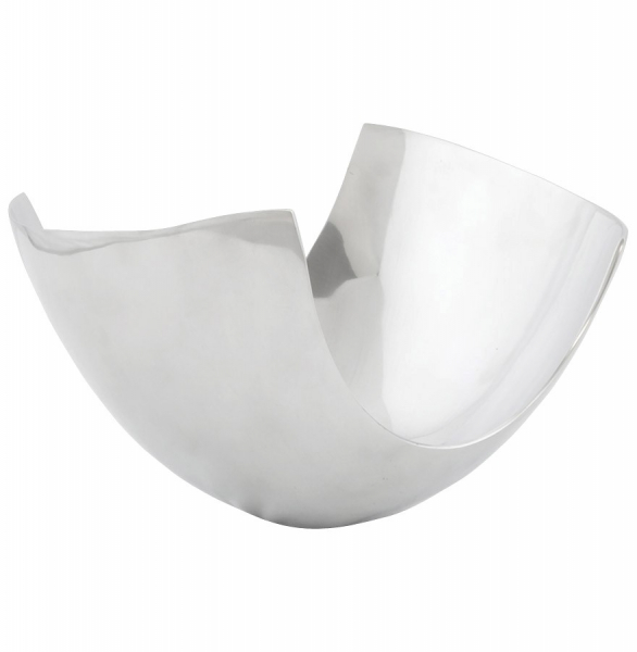 Bol decorativ de design ELMA XL Argintiu / Accesorii decorative moderne [4]