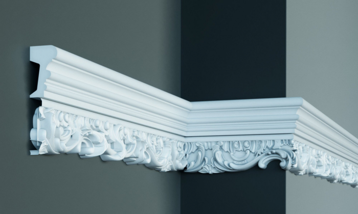 Brau decorativ din poliuretan CR708 - 13.8x4x200 cm [3]