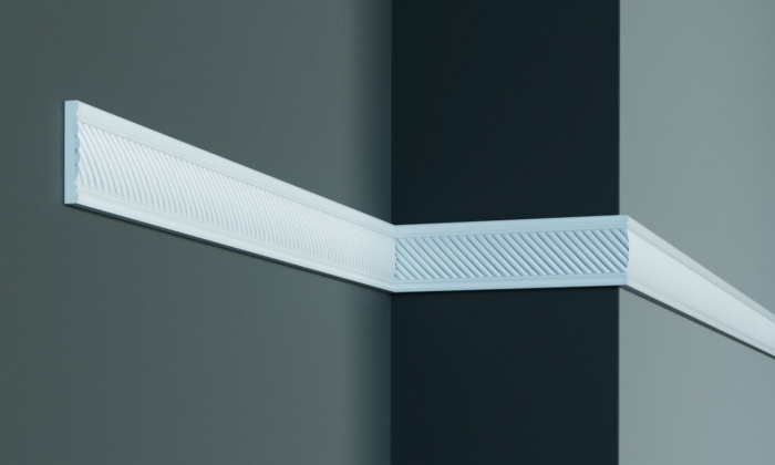 Brau decorativ din poliuretan CR901E - 6x0.8x200 cm [1]