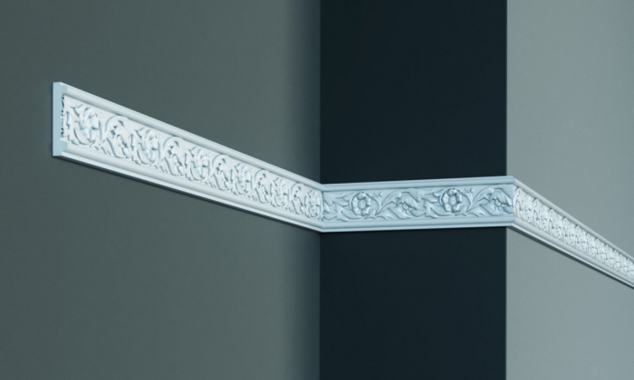 Brau decorativ din poliuretan CR905 - 7.8x1.3x200 cm [1]