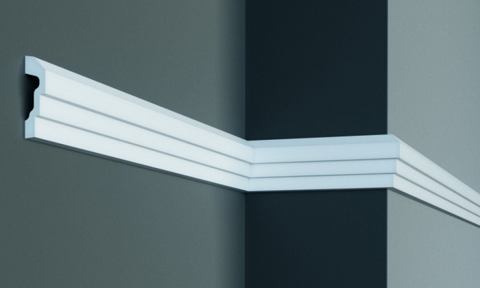 Brau decorativ din poliuretan Flexibil CR739F - 7.5x2.1x200 cm [3]