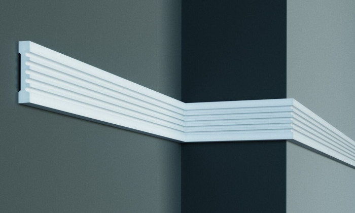 Brau decorativ din poliuretan Flexibil CR779F - 7.6x2x200 cm [2]