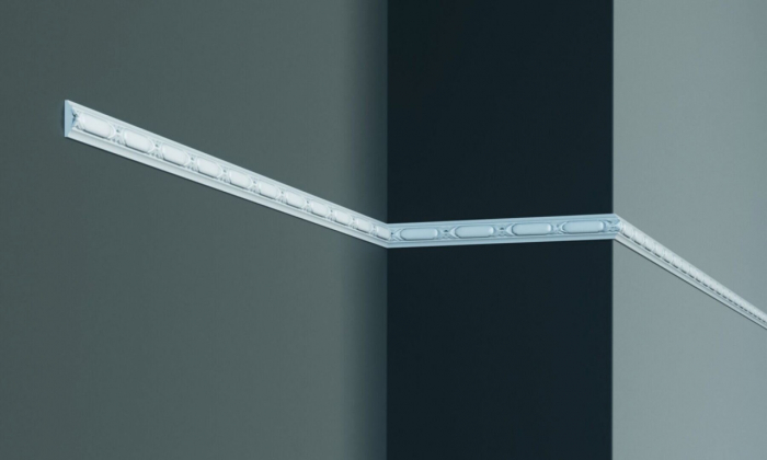 Brau decorativ din poliuretan Flexibil CR916F - 2.4x1.1x200 cm [1]