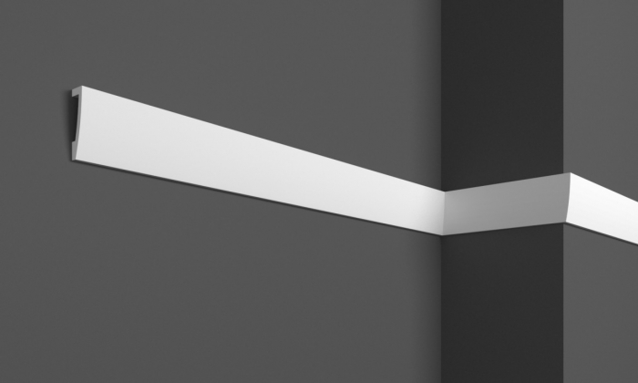Brau decorativ din poliuretan Flexibil HCR505F - 5x1.3x200 cm [1]