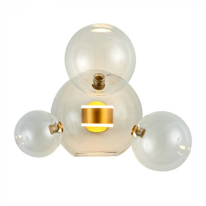 BUBBLES ST-0801W-3+1 lampă de perete aurie Step In Design [4]