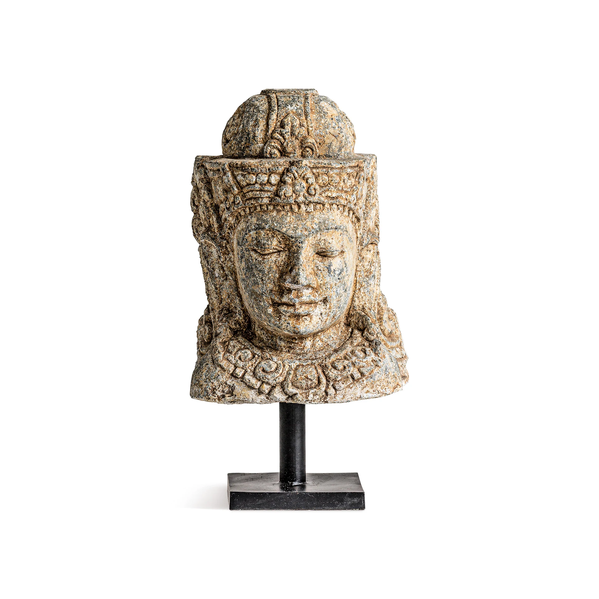 Sculptura Decorativa din Piatra, Maro, 21x12x33 cm - VicalHome 26080 [5]