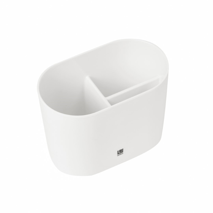 Cană pentru Periuțe de Dinți Step - Alb Alb, 8x12x10cm, Umbra 023836-660 [2]