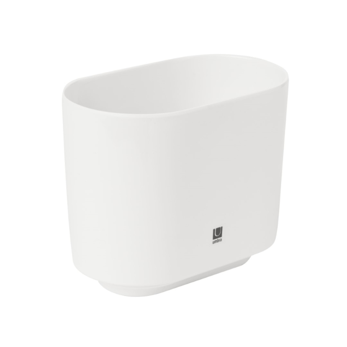 Cană pentru Periuțe de Dinți Step - Alb Alb, 8x12x10cm, Umbra 023836-660 [3]