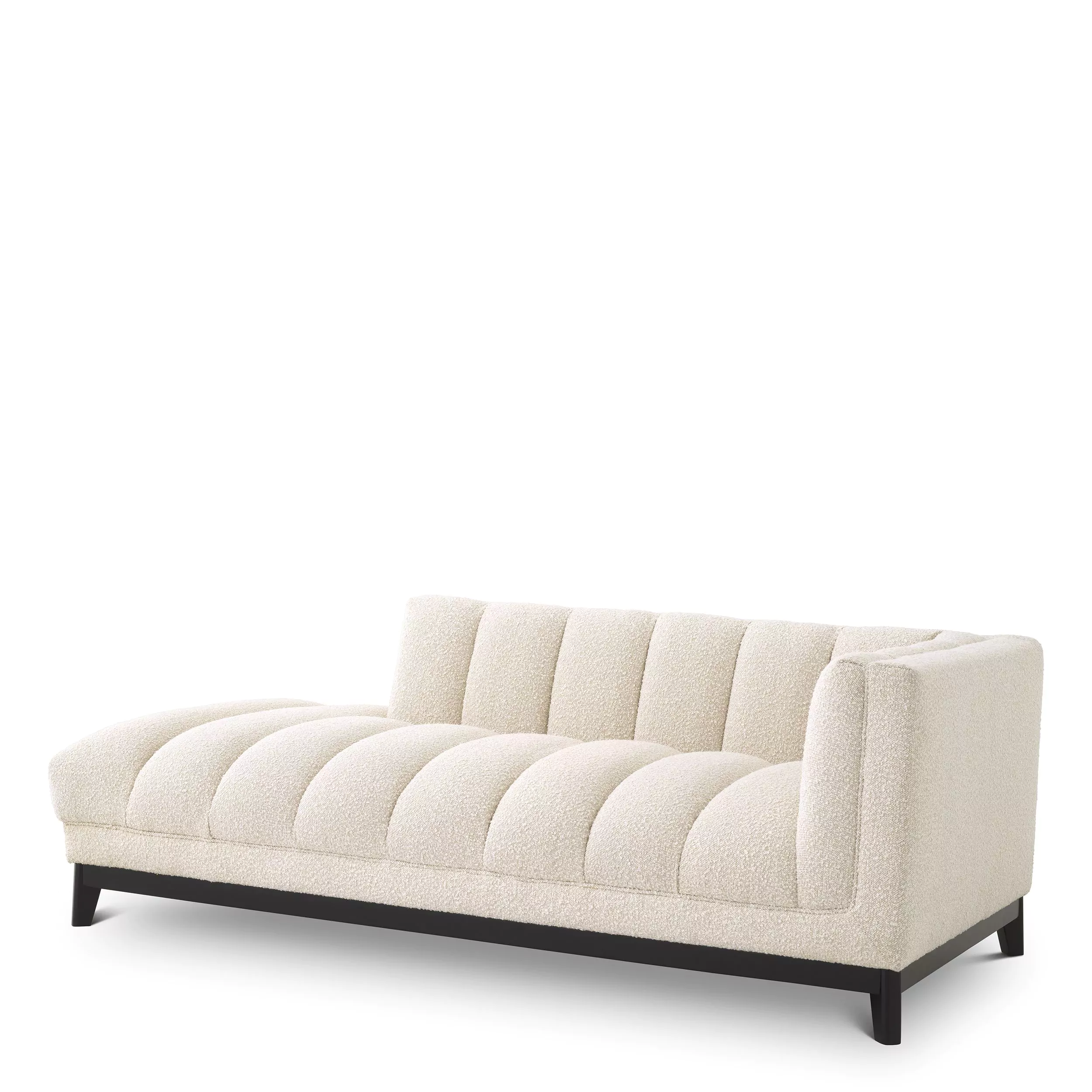   Canapea de lounge Ditmar stânga bouclé crem 115528 EICHHOLTZ [6]