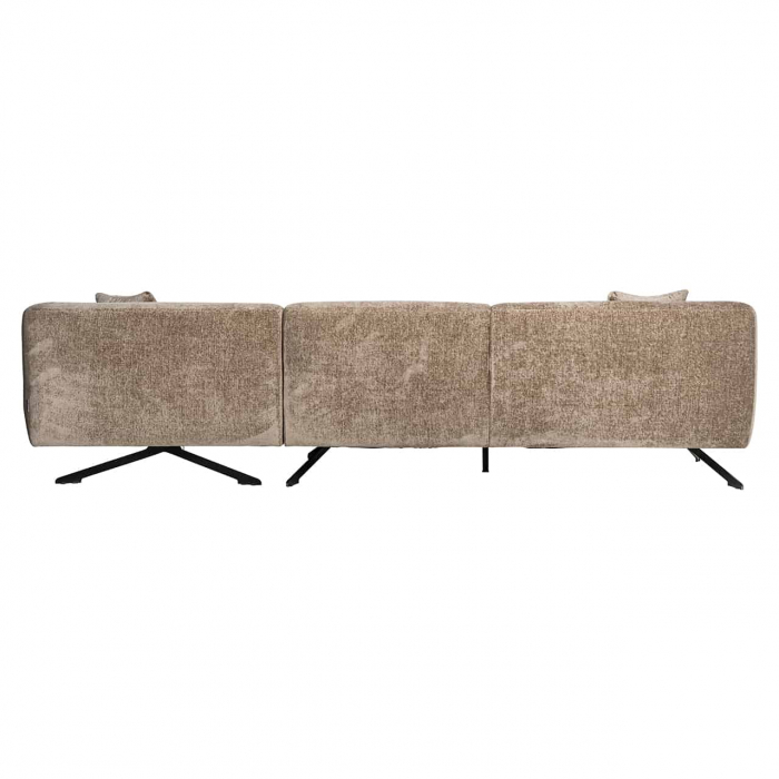 Canapea Donovan 3 locuri + lounge dreapta (Bergen 104 taupe chenille), S5139 TAUPE CHENILLE - Richmond Interiors [3]