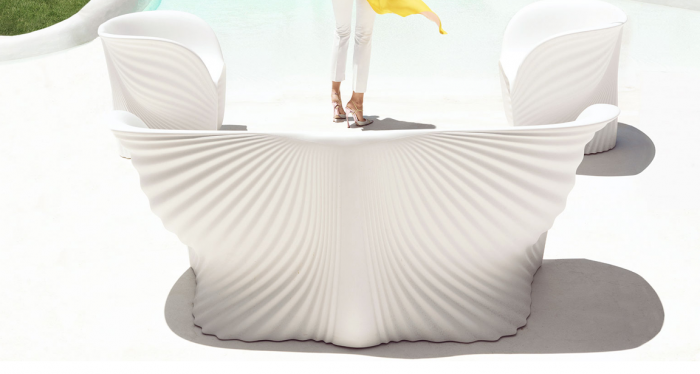 Canapea exterior iluminare LED Biophilia, diverse finisaje, 190x66x76 cm, design modern, 59003 - Vondom [9]