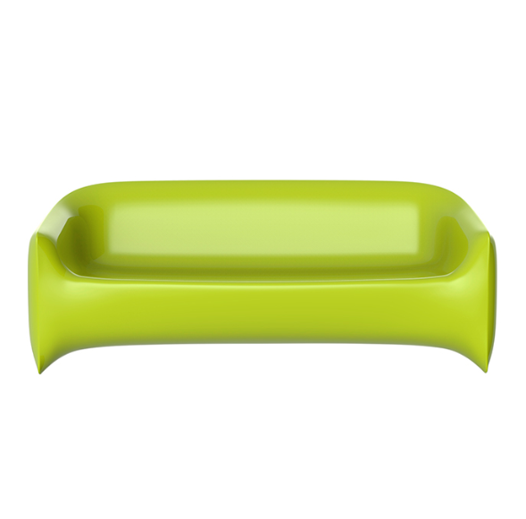 Canapea exterior iluminare LED Blow, 200x79x76 cm, polipropilena, design modern, 55016DY - Vondom [2]