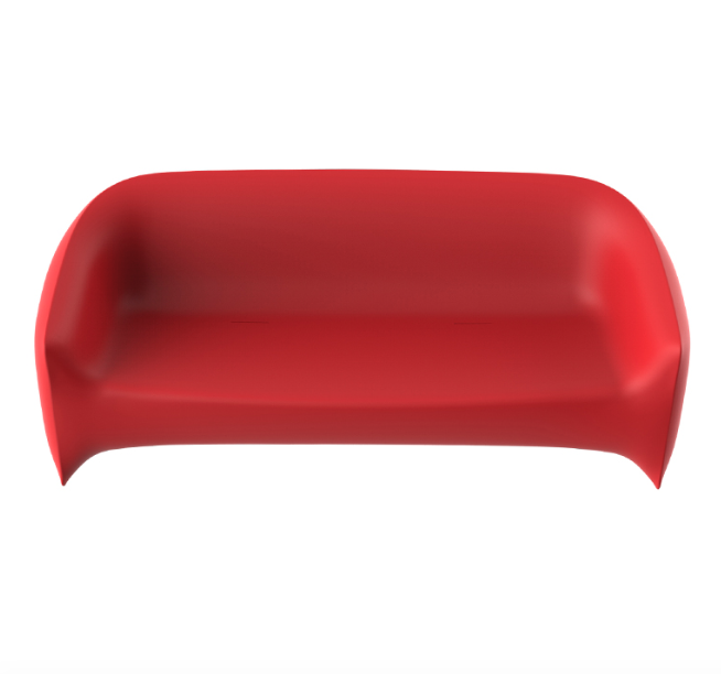 Canapea exterior iluminare LED Blow, 200x79x76 cm, polipropilena, design modern, 55016DY - Vondom [9]