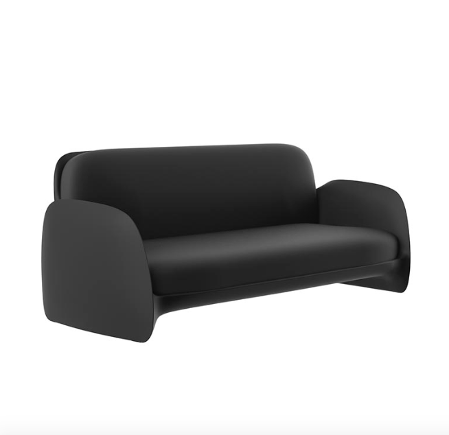 Canapea exterior iluminare LED Pezzettina 200x87x81 cm, design modern, 56011 - Vondom [2]