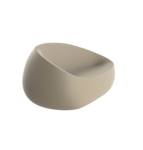 Canapea exterior iluminare LED Stone, diverse finisaje, 200x83x78 cm, design modern, 55005DY - Vondom [5]