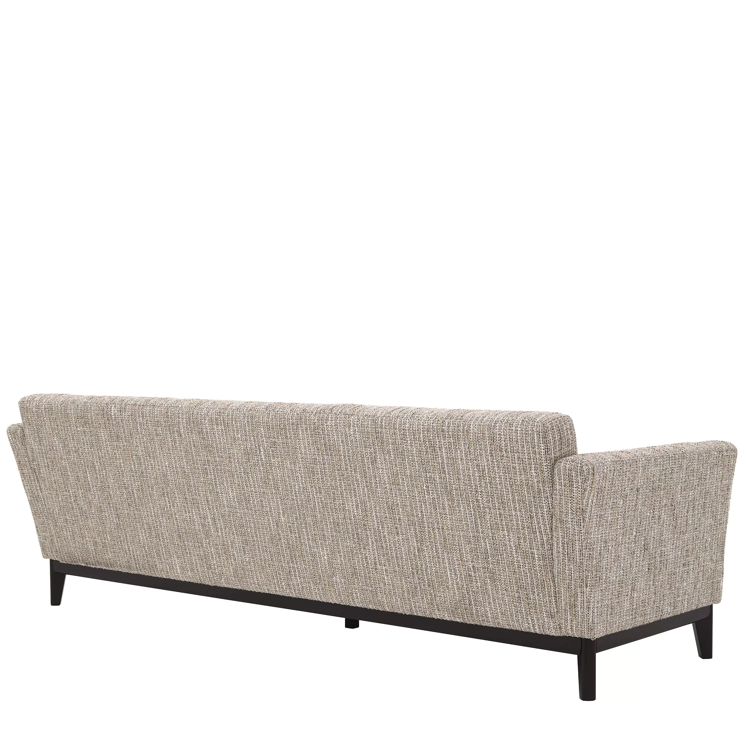 Canapea Flux, Bej 239x90xh78,5cm, baza neagra, cu lemn de pin si arcuri metalice | Eichholtz - 115246 [4]