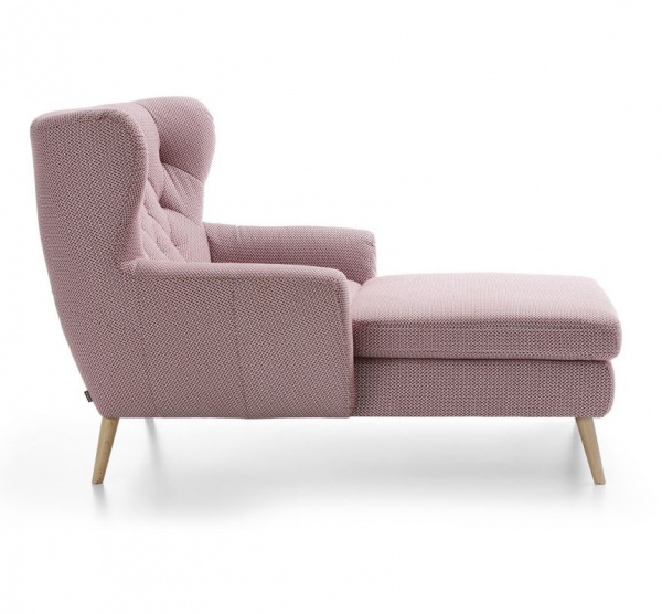 Canapea lounger Voss 120 cm, tapiterie personalizabila , VOSS LOVE SEAT 0 - Gala Collezione [2]