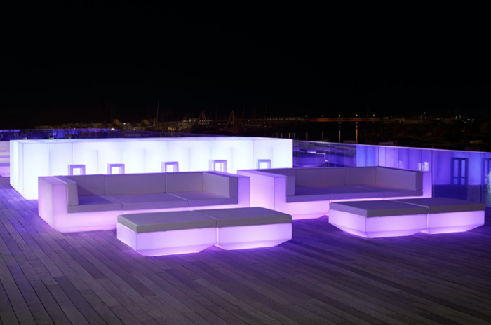 Canapea modulara dreapta premium Vela pentru exterior, 300x160 cm, VELA MODULAR 300 - Vondom [2]
