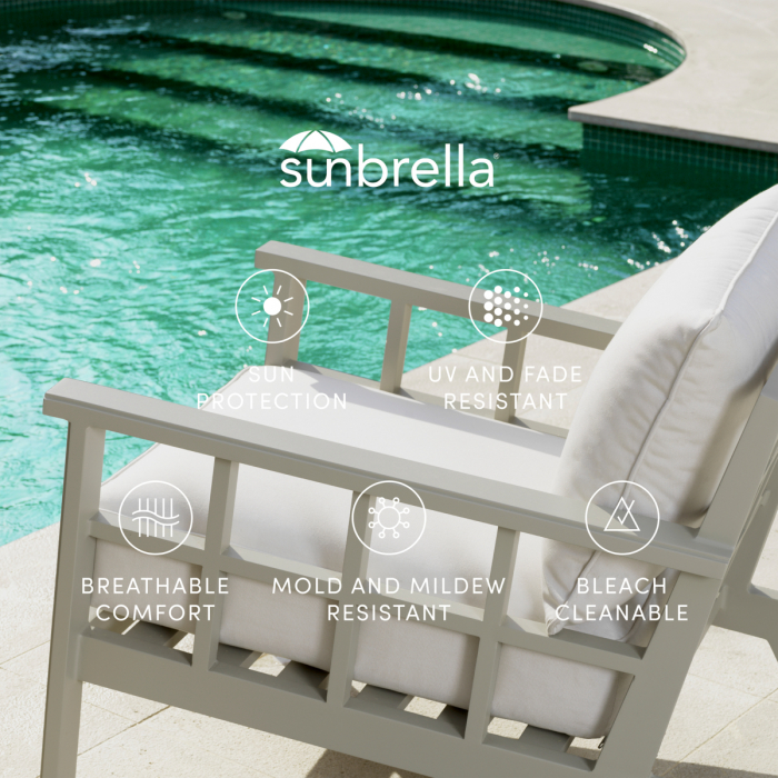   Canapea exterioară Cap-Antibes din pânză sunbrella bej 113651 EICHHOLTZ [7]