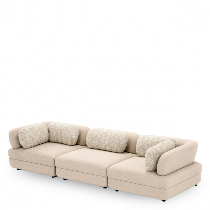   Canapea modulară Paulo scalea sand - Ottoman 118867 EICHHOLTZ [11]