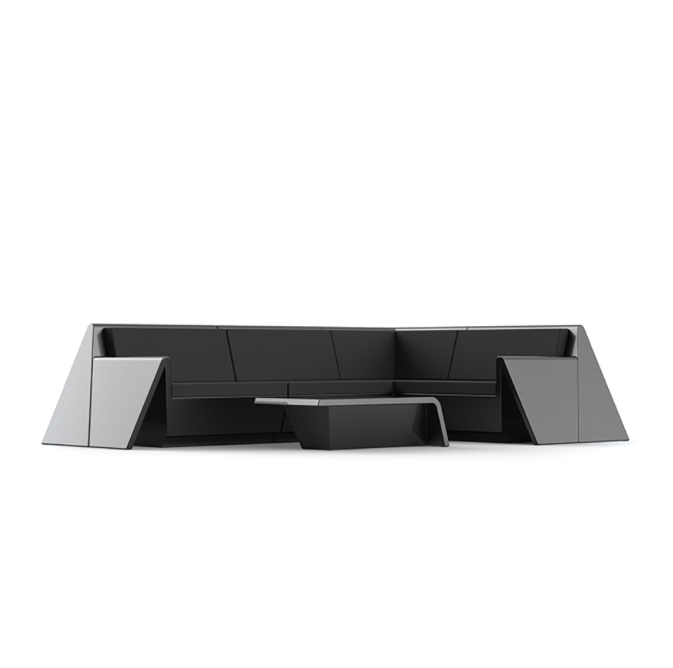 Canapea modulara premium Rest pentru exterior, 390X210 cm, REST MODULAR - Vondom [2]