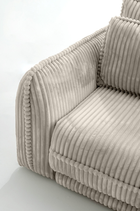 Canapea Noa 253x120x74 cm, Arcuri Ondulate - King Home [4]