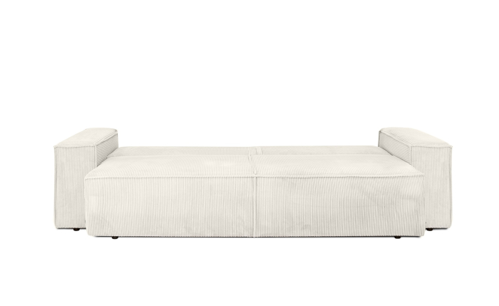 Canapea Pillow 255x102x90 cm, Țesătură Sztruksowa Poso 38 Bej Deschis - King Home [4]