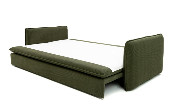 Canapea Sense Slim 230x103x82 cm, Țesătură Sztruksowa Bej Deschis - King Home [4]
