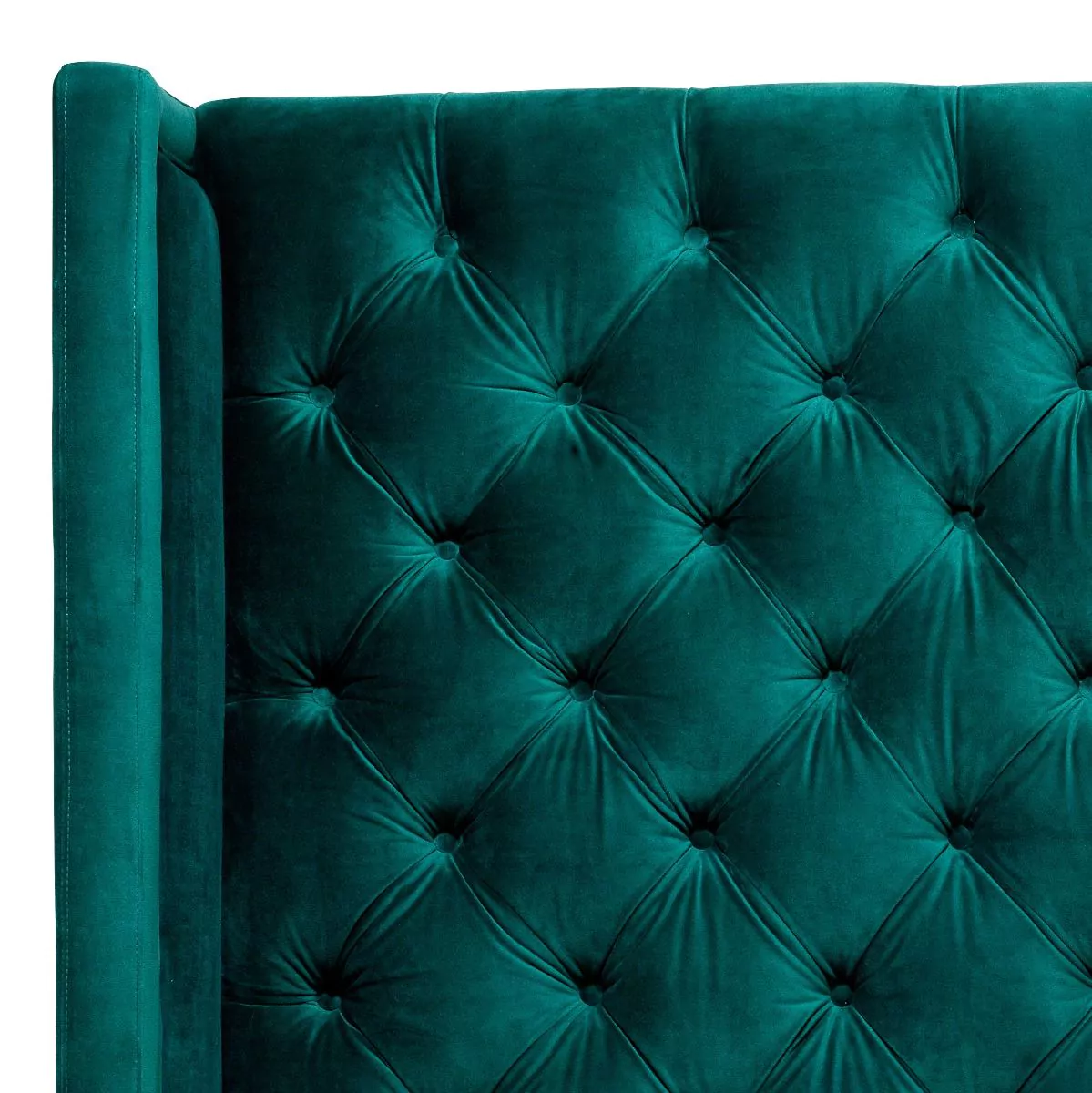 Canapea Spectator, Verde catifea 160x68xh160 cm, picioare negre, cu lemn de pin si arcuri metalice | Eichholtz - 113421 [7]