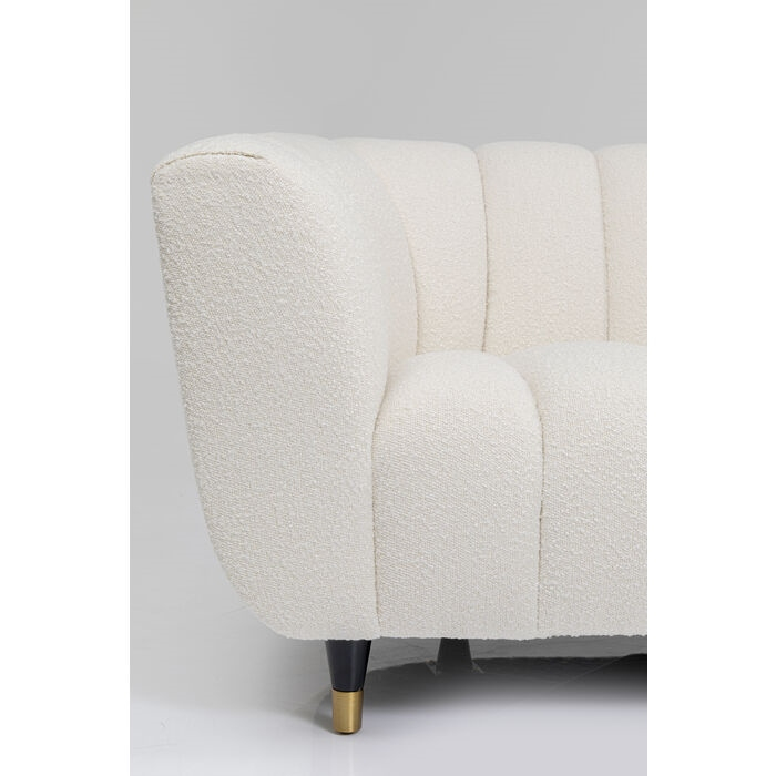 Canapea Spectra 245x95x74 cm, Țesătură Boucle Alb - Kare Design [5]