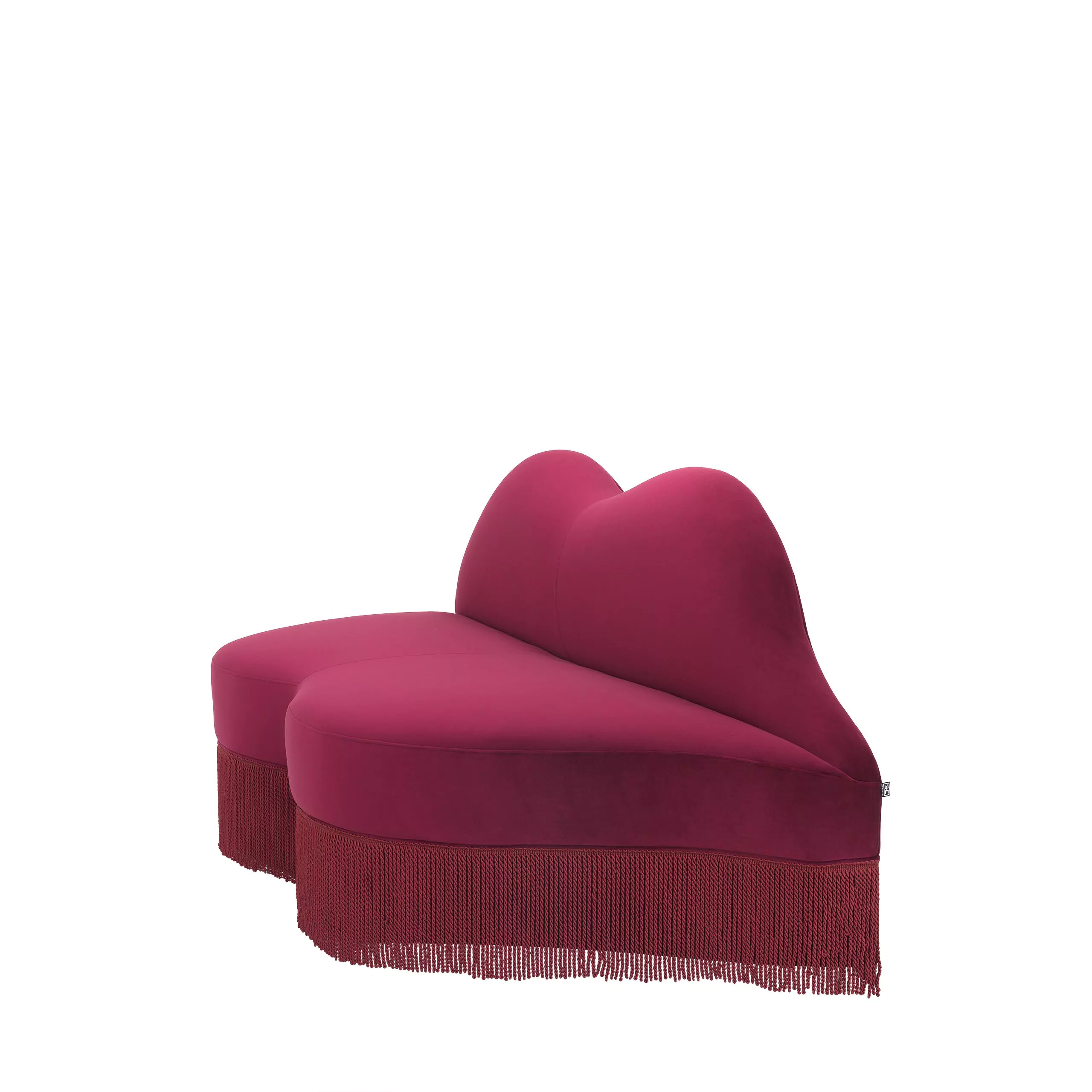 Canapea The Kiss, Rosie 200x83xh87cm, cu lemn de pin si arcuri metalice | Eichholtz - 114067 [4]